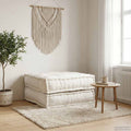 Modulares Sofaelement Creme 70x70x36 cm Stoff