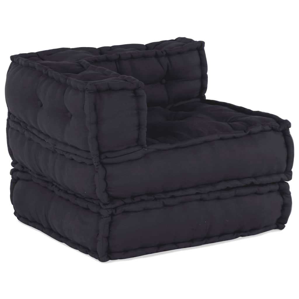 Modulares Sofaelement Anthrazit 70x70x54 cm Stoff