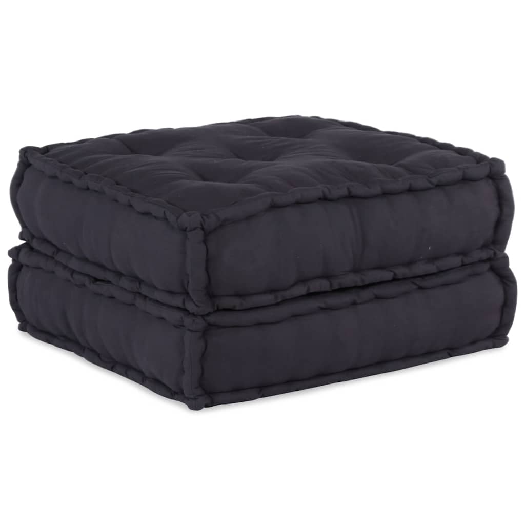 Modulares Sofaelement Anthrazit 70x70x36 cm Stoff