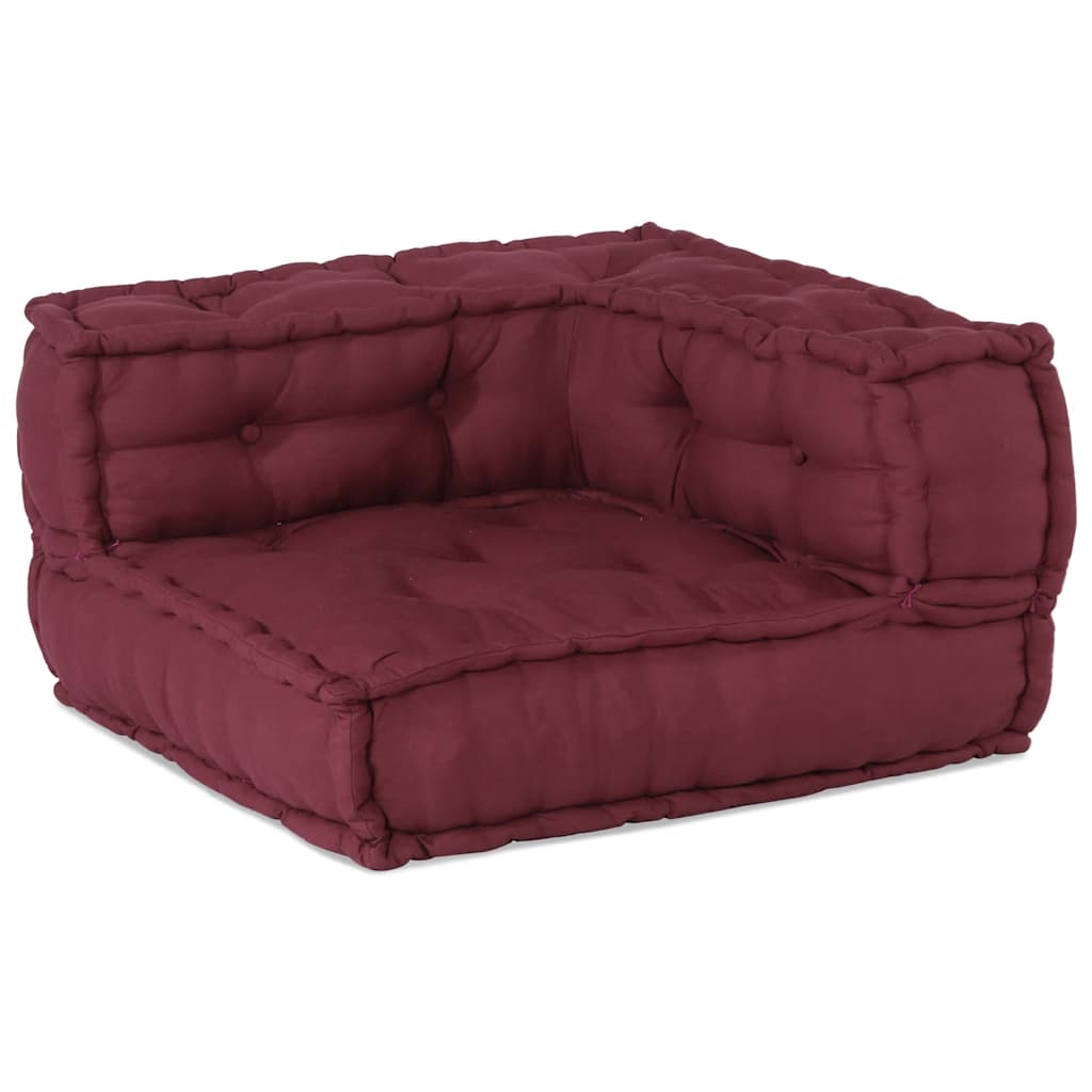 Modulares Sofaelement Kastanienbraun 70x70x54 cm Stoff