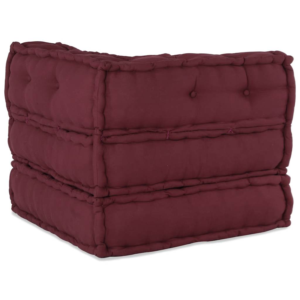 Modulares Sofaelement Kastanienbraun 70x70x54 cm Stoff