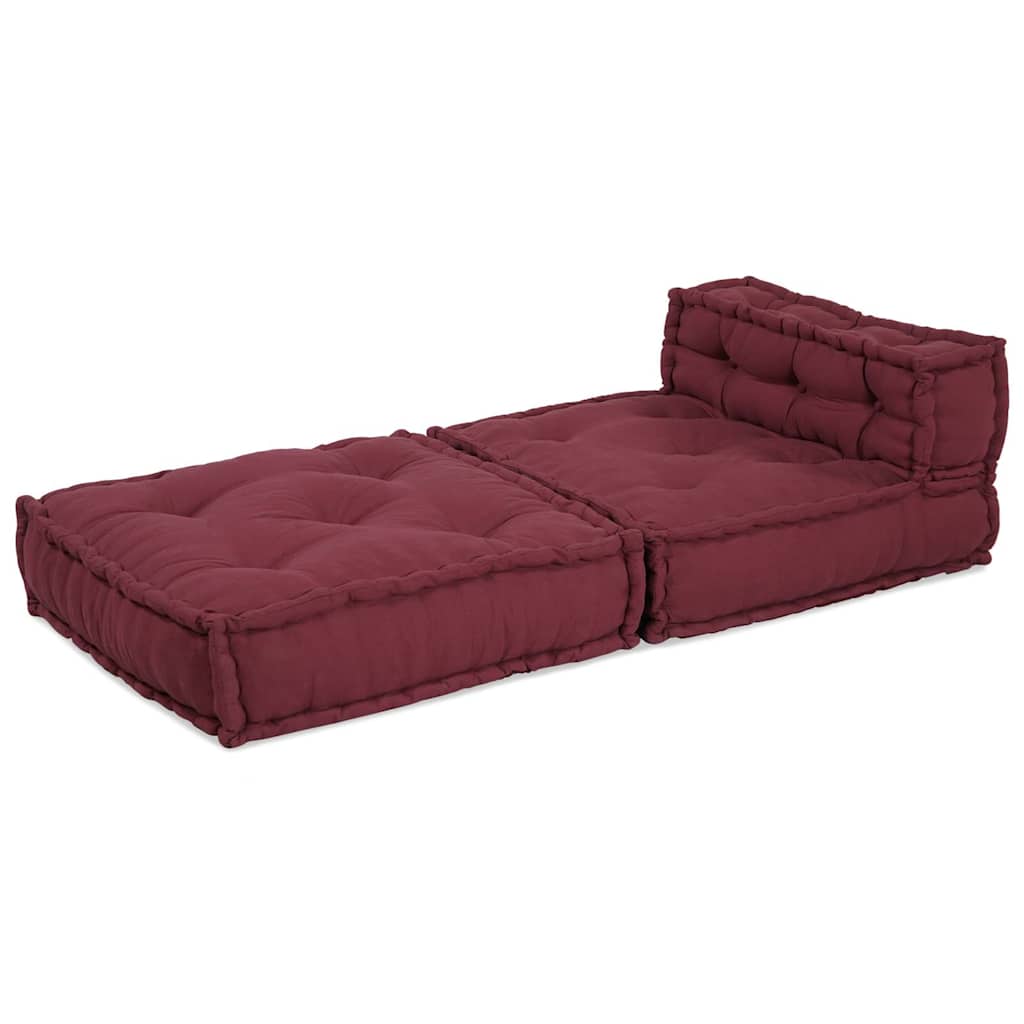 Modulares Sofaelement Kastanienbraun 70x70x54 cm Stoff