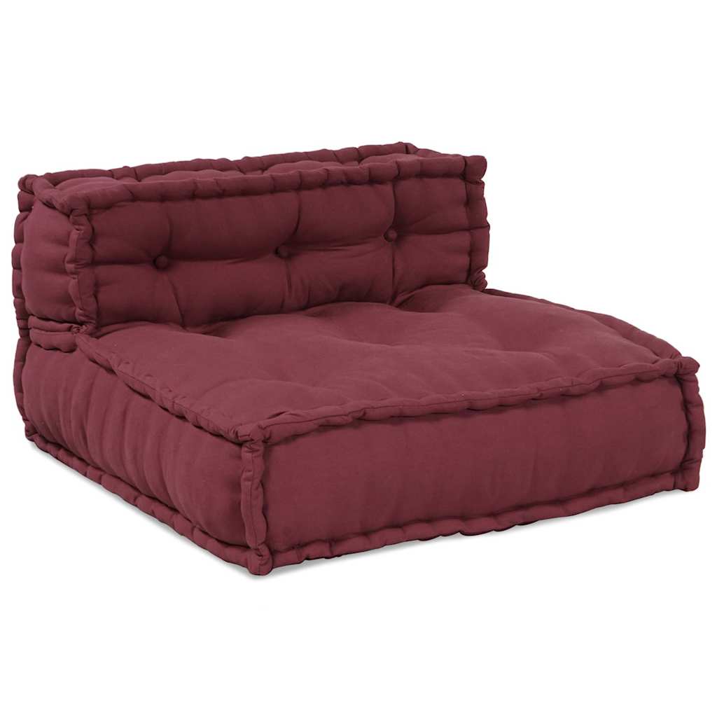 Modulares Sofaelement Kastanienbraun 70x70x54 cm Stoff