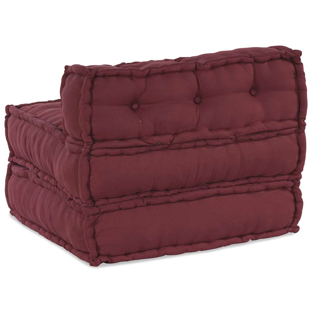 Modulares Sofaelement Kastanienbraun 70x70x54 cm Stoff