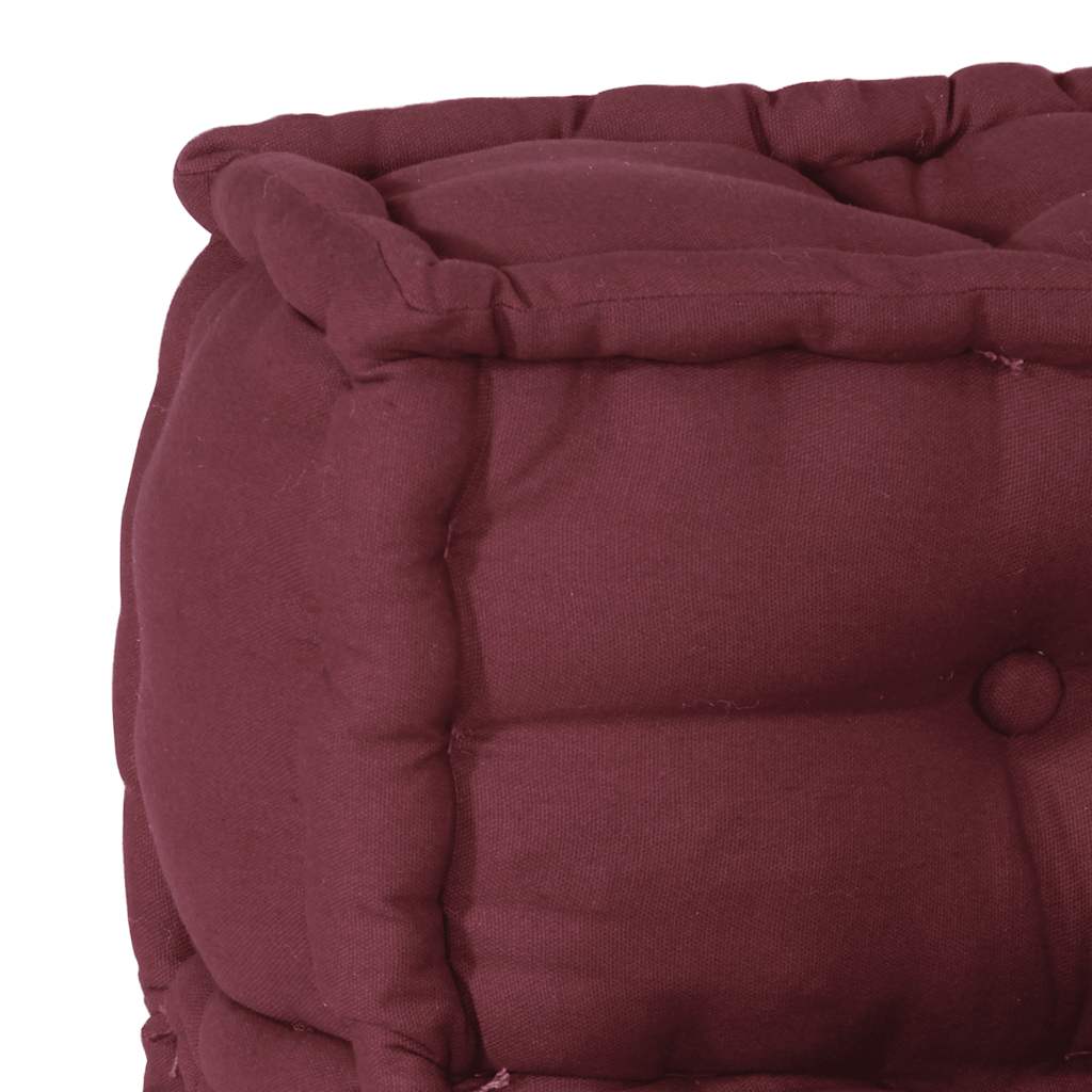 2-Sitzer-Modulsofa Kastanienbraun 140x70x36 cm Stoff