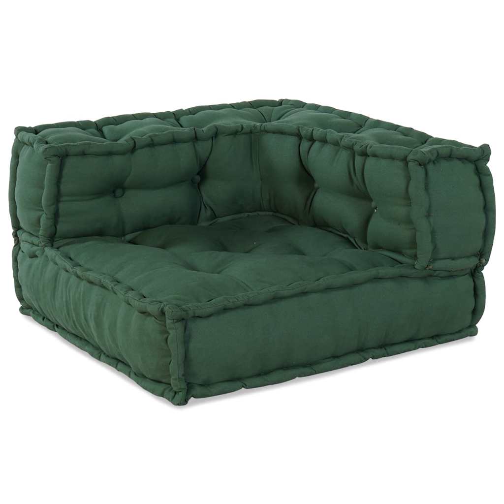 Modulares Sofaelement Grün 70x70x54 cm Stoff