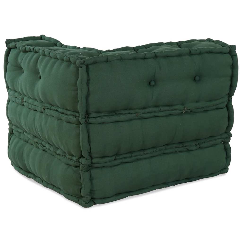 Modulares Sofaelement Grün 70x70x54 cm Stoff
