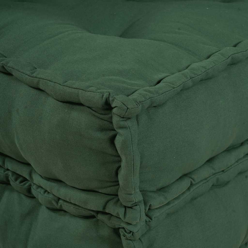 Modulares Sofaelement Grün 70x70x54 cm Stoff