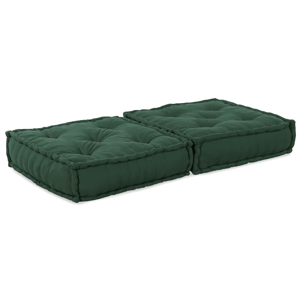 Modulares Sofaelement Grün 70x70x36 cm Stoff