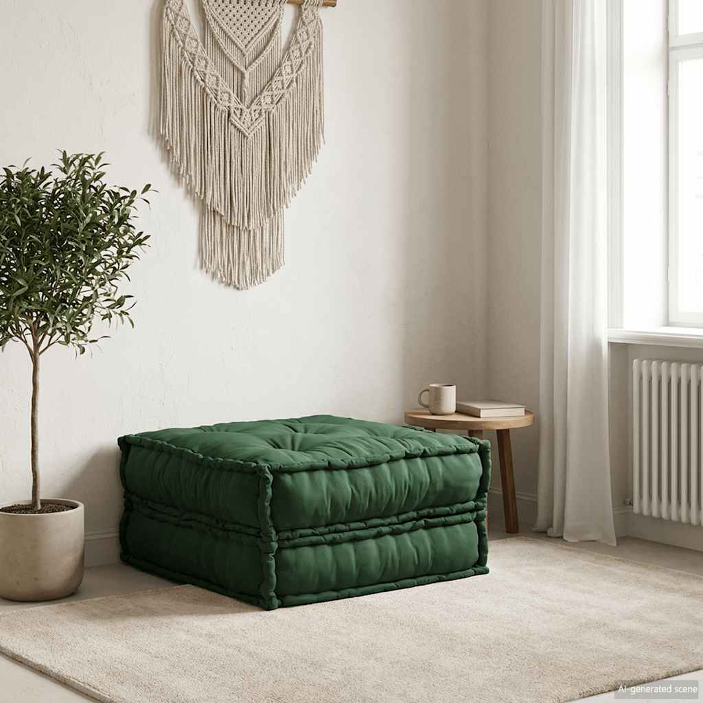 Modulares Sofaelement Grün 70x70x36 cm Stoff