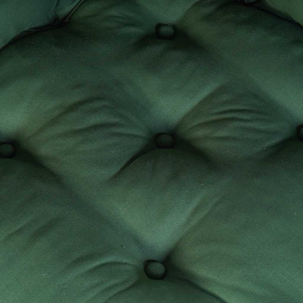 2-Sitzer-Modulsofa Grün 140x70x36 cm Stoff