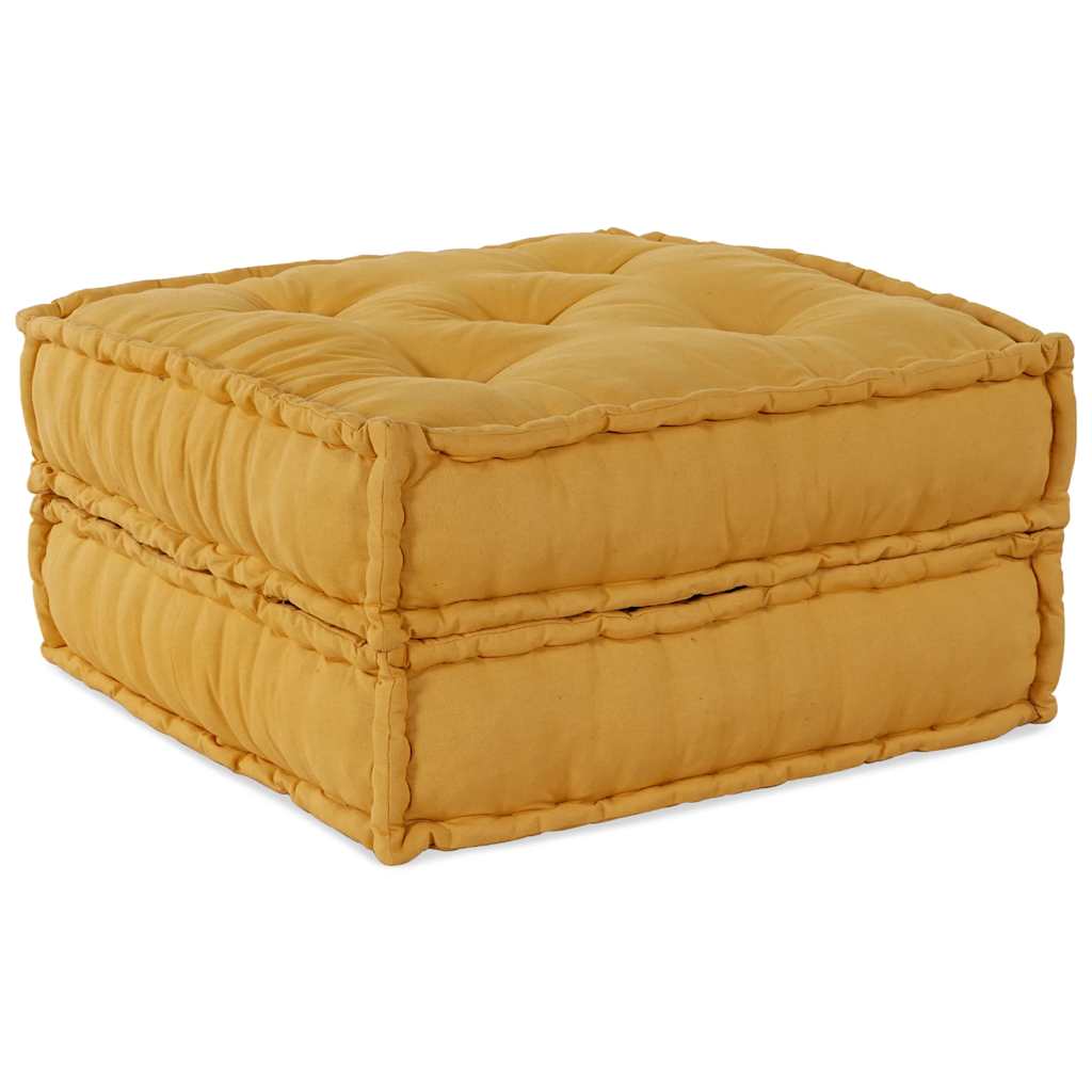Modulares Sofaelement Gelb 70x70x36 cm Stoff