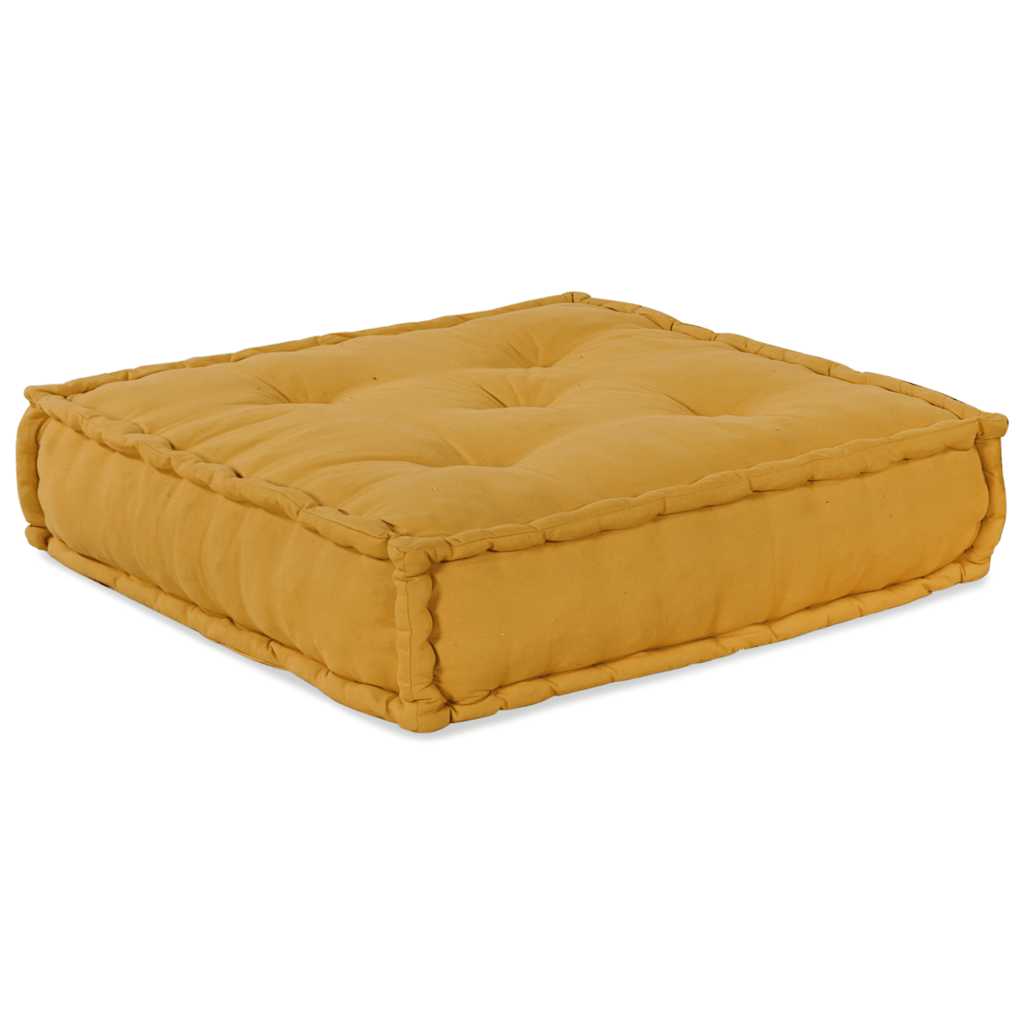 Modulares Sofaelement Gelb 70x70x36 cm Stoff