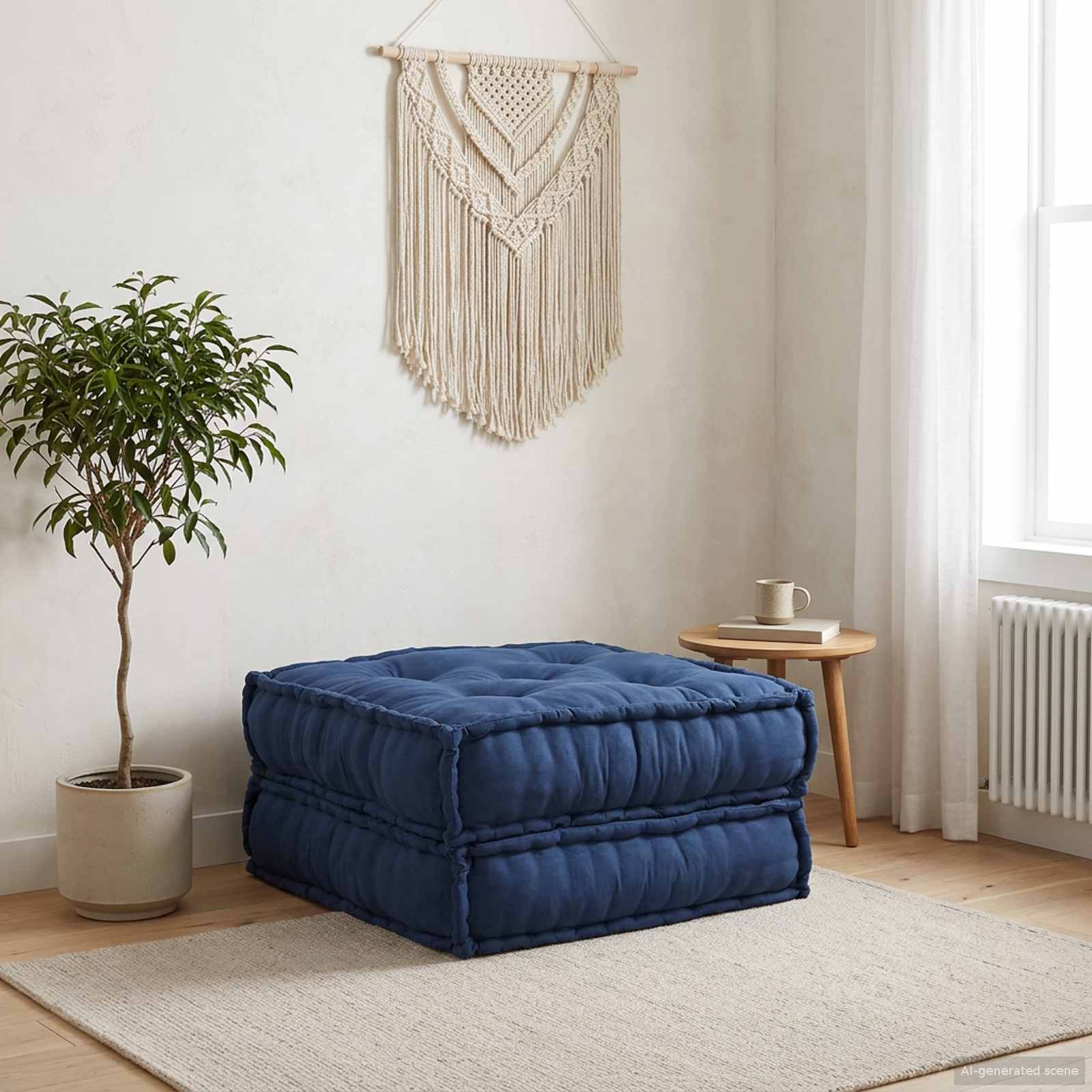 Modulare Sofagarnitur Indigo 70 x 70 x 36 cm Stoff