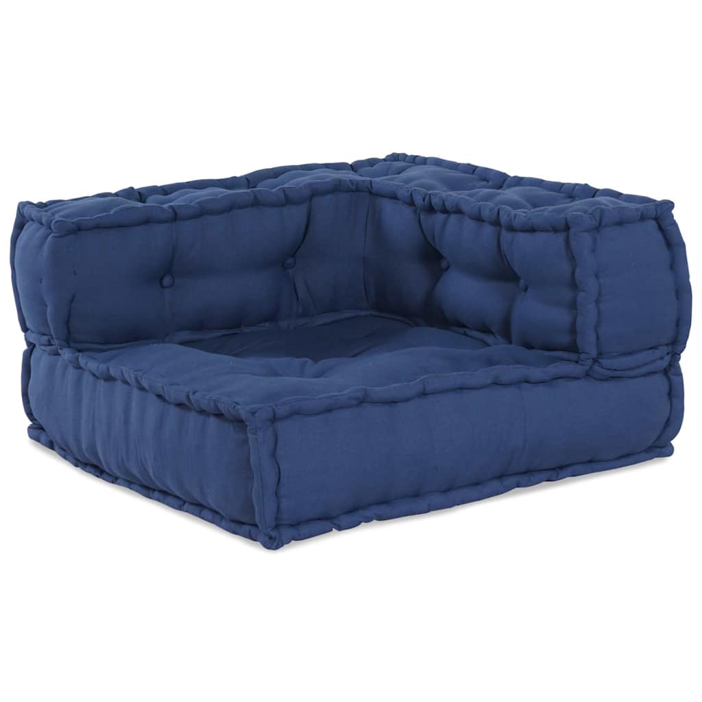 Modulare Sofagarnitur 3 pcs Indigo 140 x 70 x 36 cm Stoff