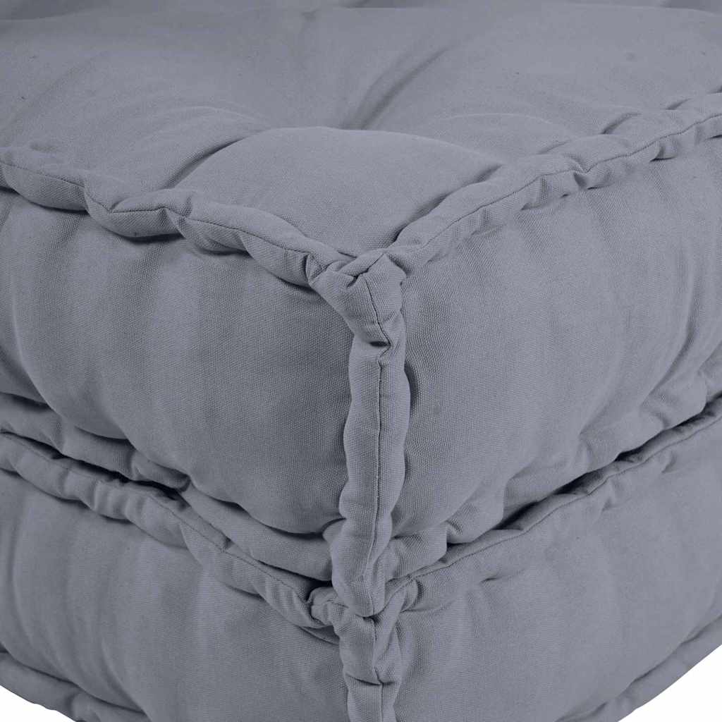 Modulare Sofagarnitur Grau 70 x 70 x 36 cm Stoff