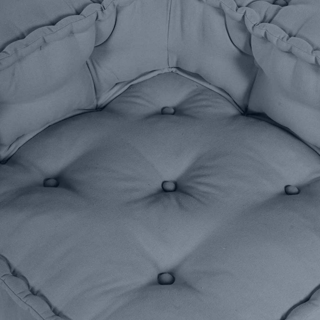 Modulare Sofagarnitur 3 pcs Grau 140 x 70 x 36 cm Stoff