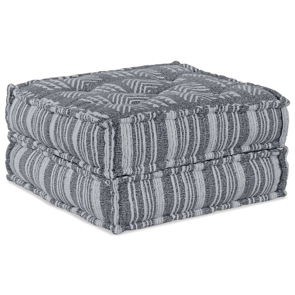 Modulare Sofagarnitur Grau Druck 70 x 70 x 36 cm Stoff