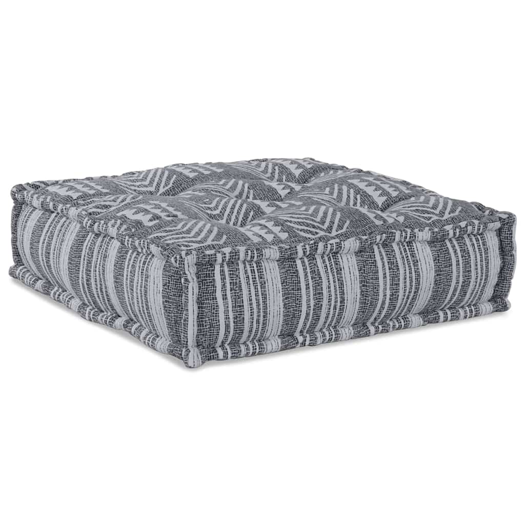 Modulare Sofagarnitur Grau Druck 70 x 70 x 36 cm Stoff