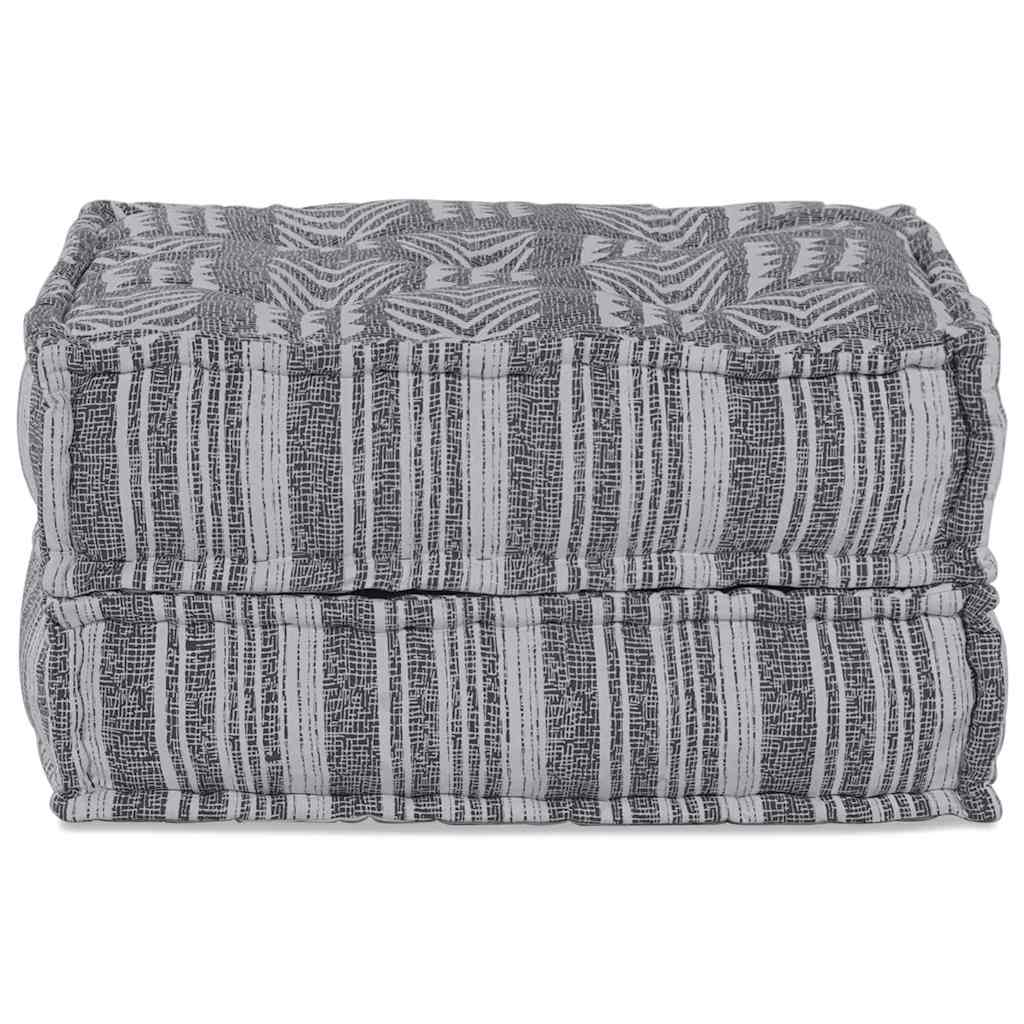 Modulare Sofagarnitur Grau Druck 70 x 70 x 36 cm Stoff