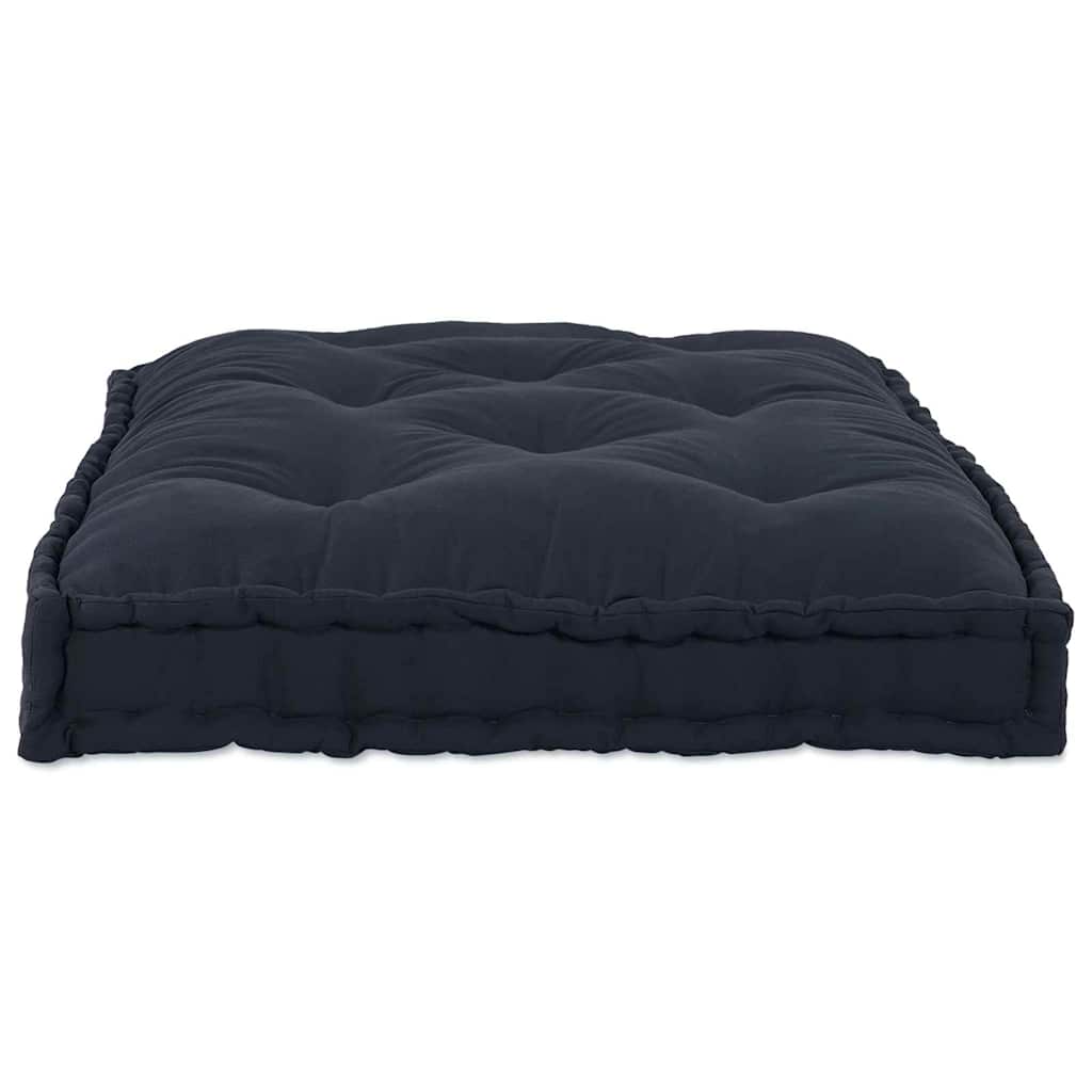 Pallet Sofa Kissen Anthrazit 120 x 80 x 12 cm Stoff