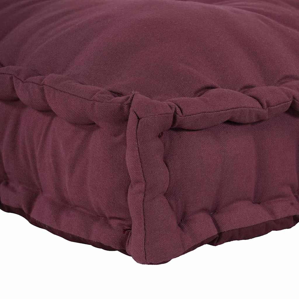 Pallet Sofa Kissen Kastanienbraun 120 x 80 x 12 cm Stoff
