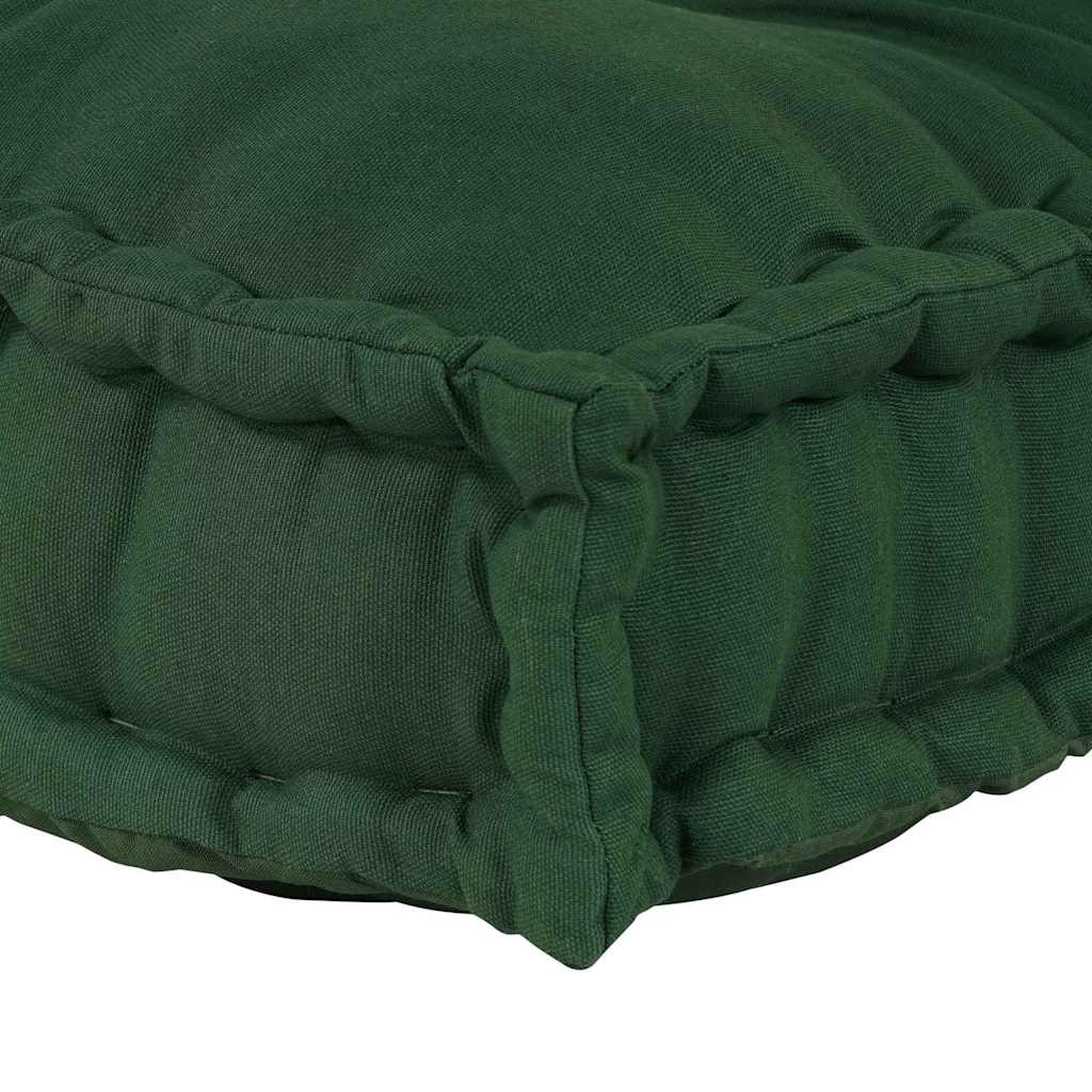 Pallet Sofa Kissen Grün 120 x 80 x 12 cm Stoff