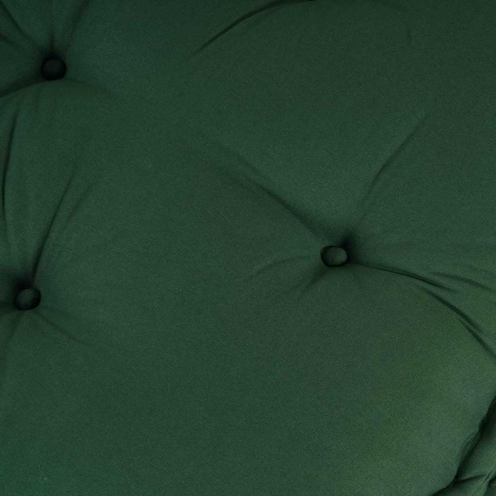 Pallet Sofa Kissen Grün 120 x 80 x 12 cm Stoff