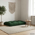 Pallet Sofa Kissen Grün 120 x 80 x 12 cm Stoff