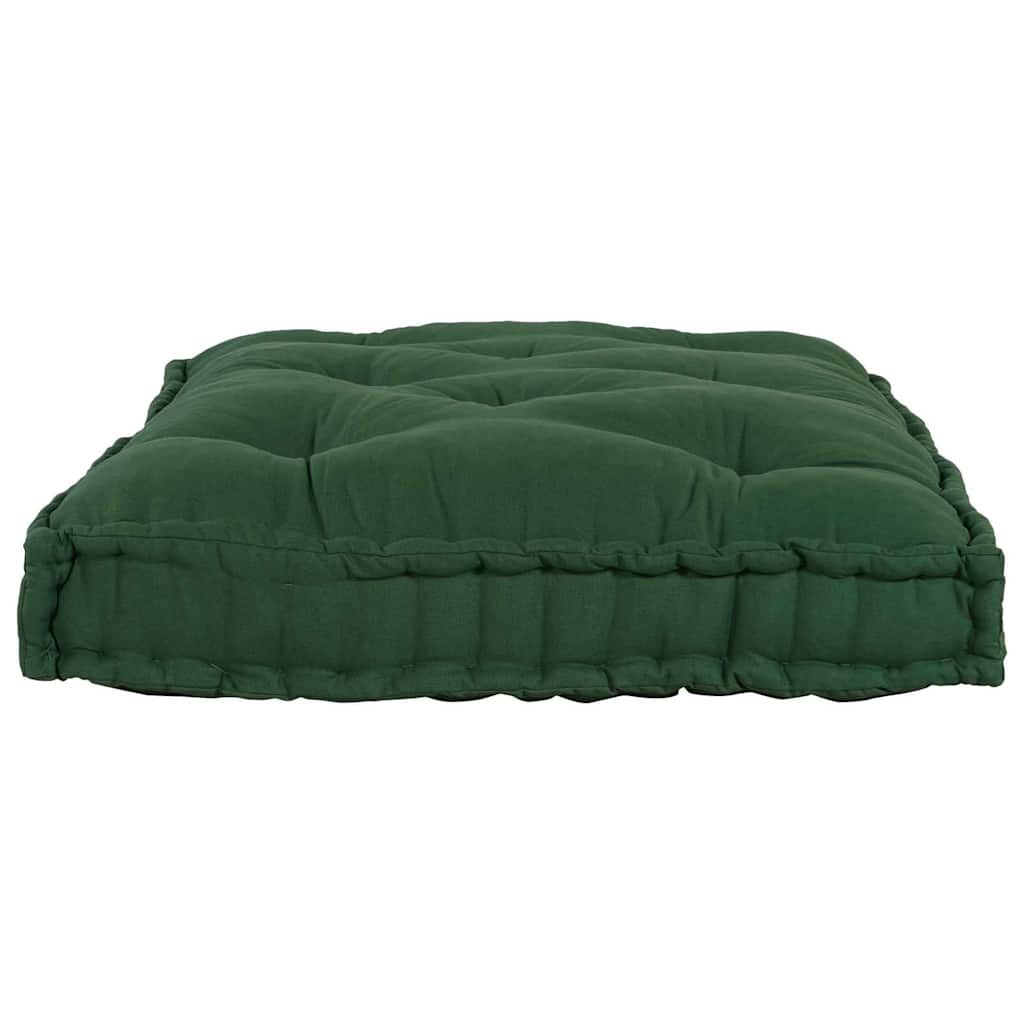 Pallet Sofa Kissen Grün 120 x 80 x 12 cm Stoff