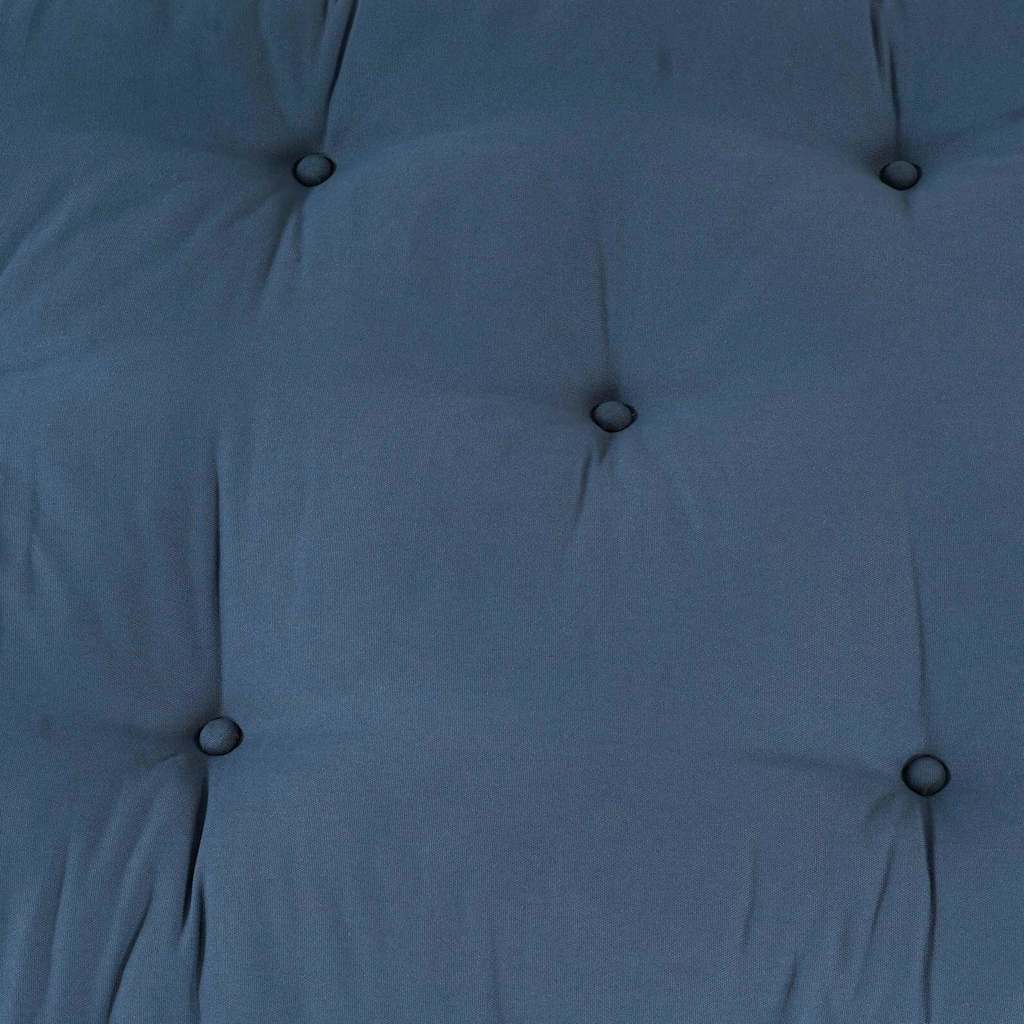 Pallet Sofa Kissen Indigo 120 x 80 x 12 cm Stoff