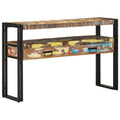 Konsolentisch 120 x 33 x 75 cm Massives upgecyceltes Holz