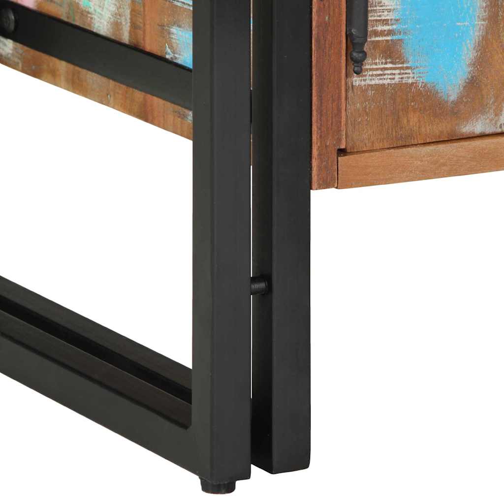 Schuhschrank Mehrfarbig 56 x 35 x 70 cm Massivholz Altholz
