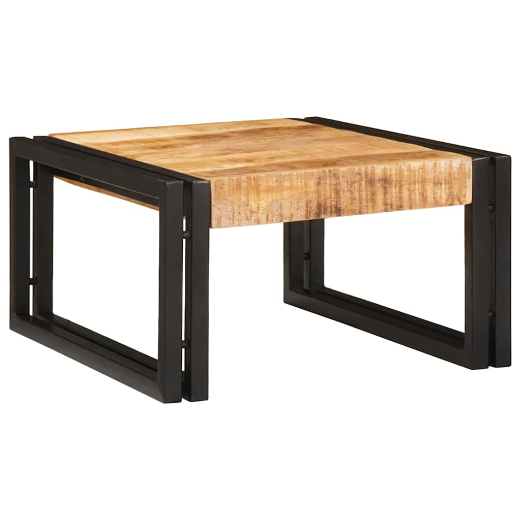 Badregal für Braun 40 x 50 x 23 cm Massives rohes Mangoholz