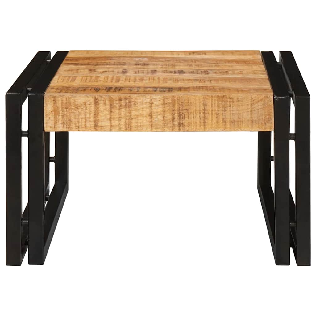 Badregal für Braun 40 x 50 x 23 cm Massives rohes Mangoholz