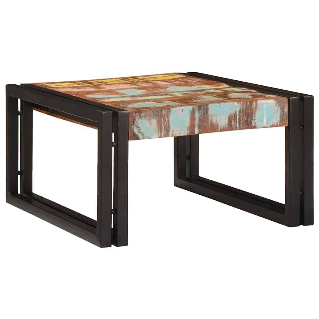 Badregal für Mehrfarbig 60 x 50 x 23 cm Massives Altholz