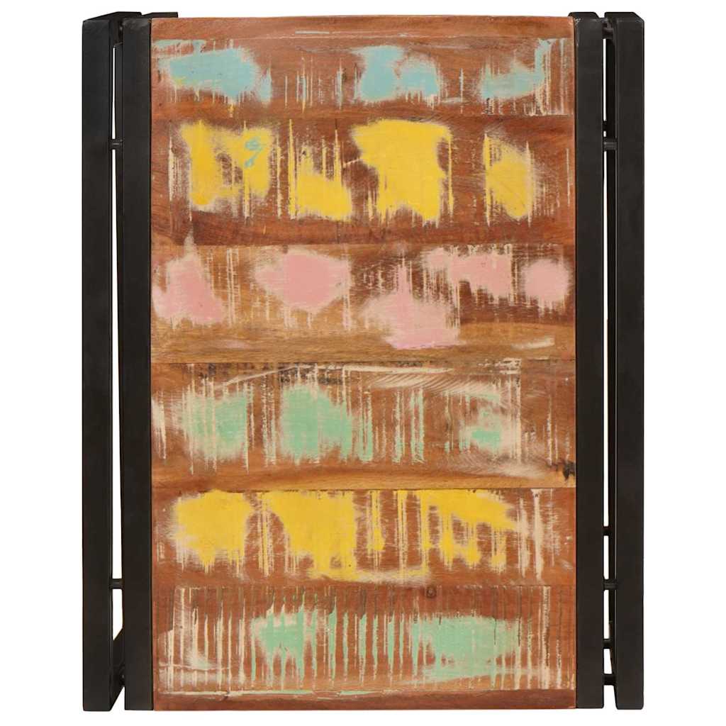 Badregal für Mehrfarbig 60 x 50 x 23 cm Massives Altholz
