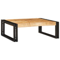 Badregal für Braun 65 x 50 x 23 cm Massives rohes Mangoholz