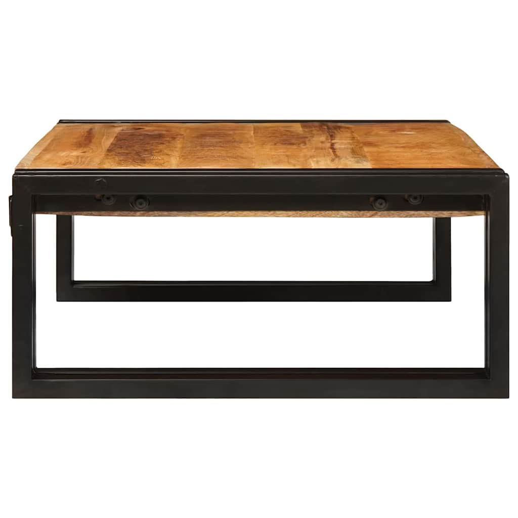 Badregal für Braun 65 x 50 x 23 cm Massives rohes Mangoholz