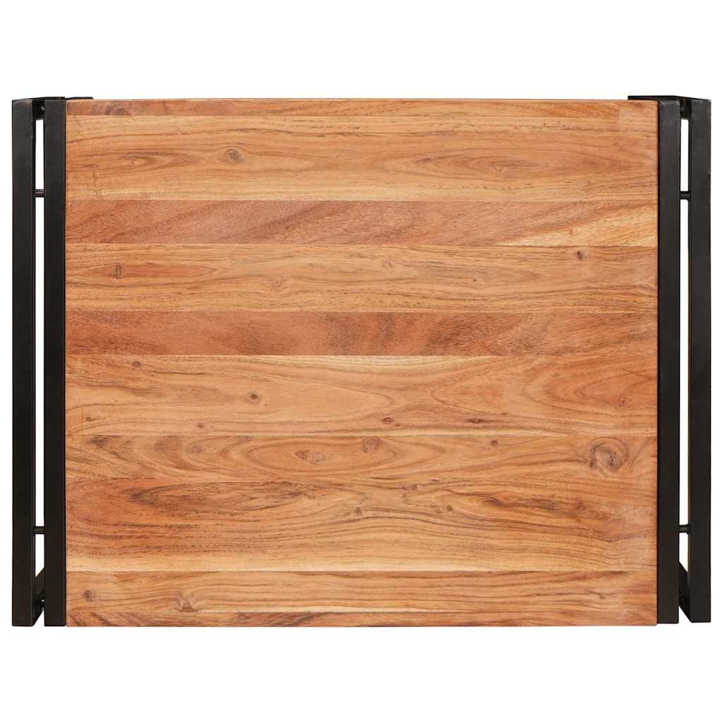 Badregal für Braun 65 x 50 x 23 cm Massivholz Akazie