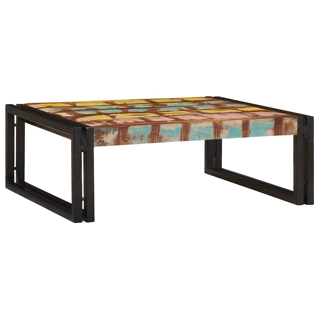 Badregal für Mehrfarbig 65 x 50 x 23 cm Massives Altholz