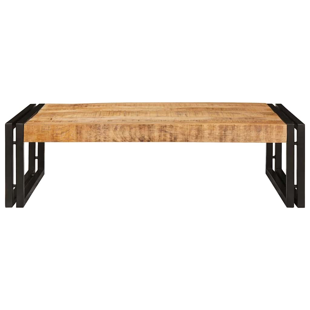 Badregal für Braun 80 x 50 x 23 cm Massives rohes Mangoholz
