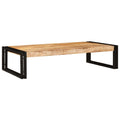 Badregal für Braun 100 x 50 x 23 cm Massives rohes Mangoholz