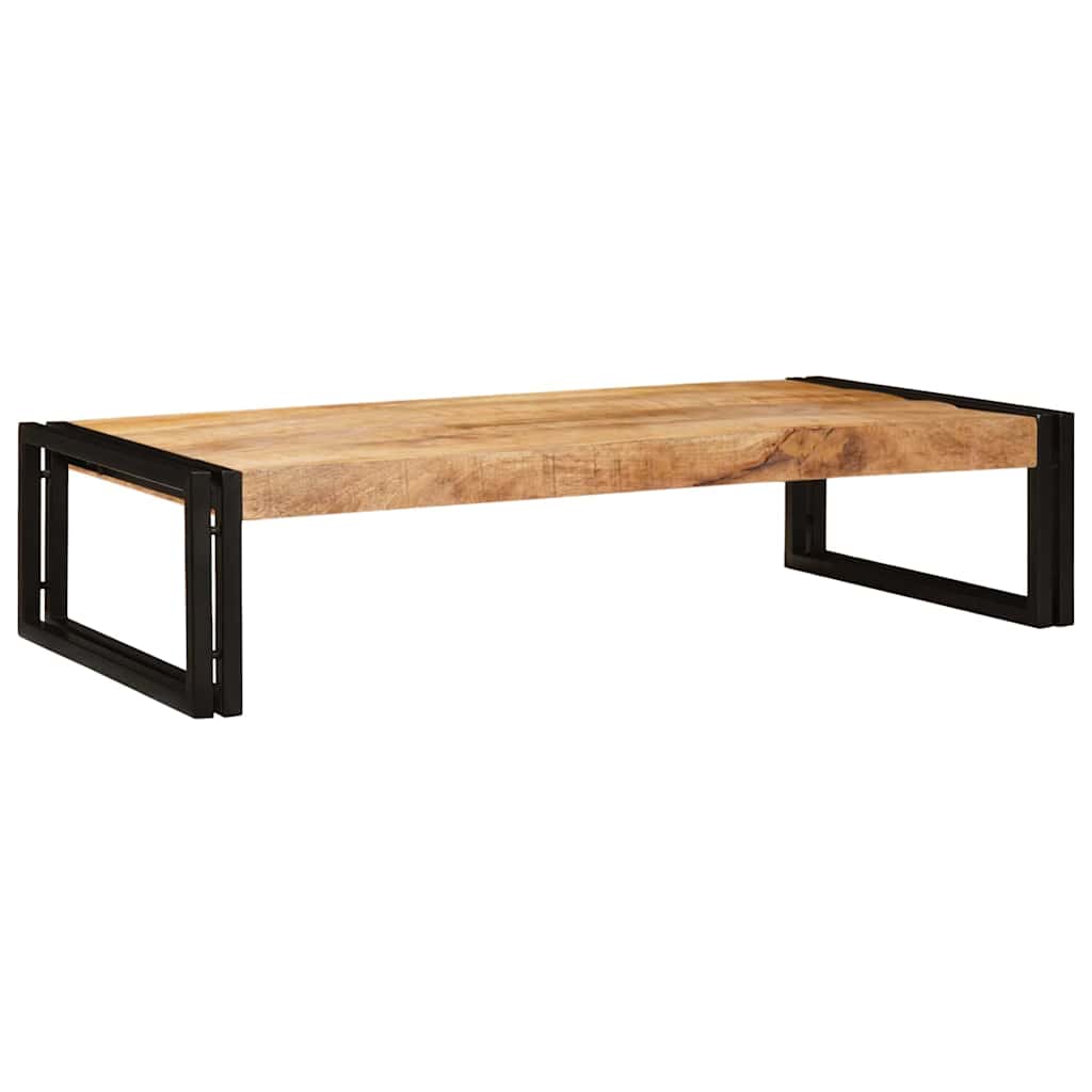 Badregal für Braun 100 x 50 x 23 cm Massives rohes Mangoholz