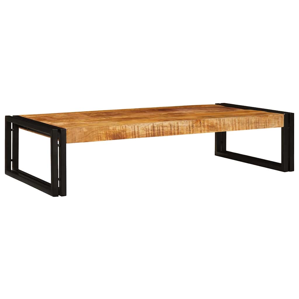 Badregal für Braun 100 x 50 x 23 cm Massives rohes Mangoholz