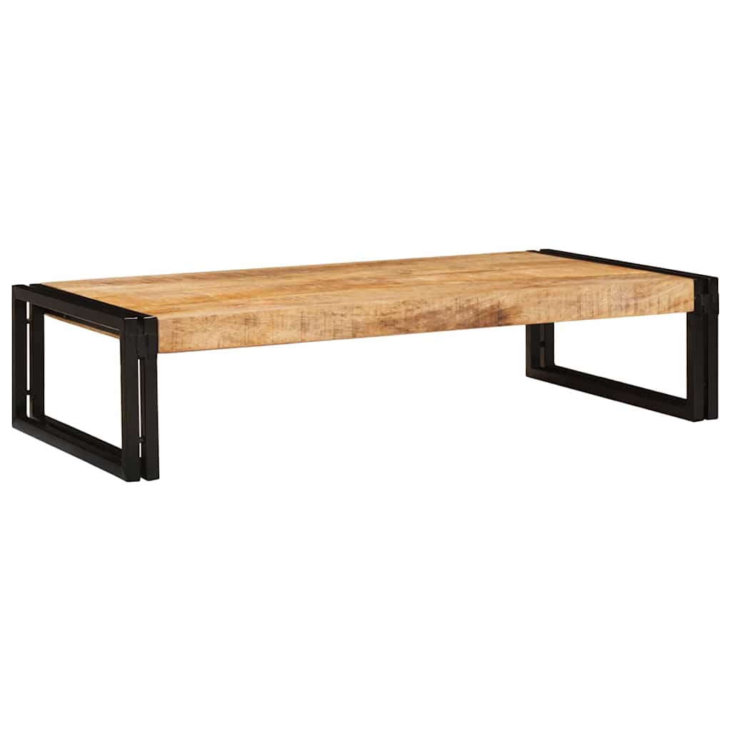 Badregal für Braun 100 x 50 x 23 cm Massives rohes Mangoholz