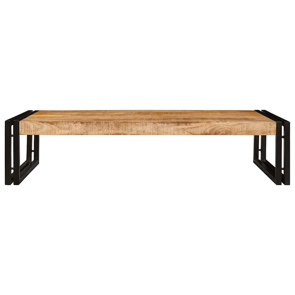 Badregal für Braun 100 x 50 x 23 cm Massives rohes Mangoholz