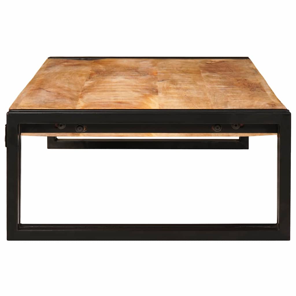 Badregal für Braun 100 x 50 x 23 cm Massives rohes Mangoholz
