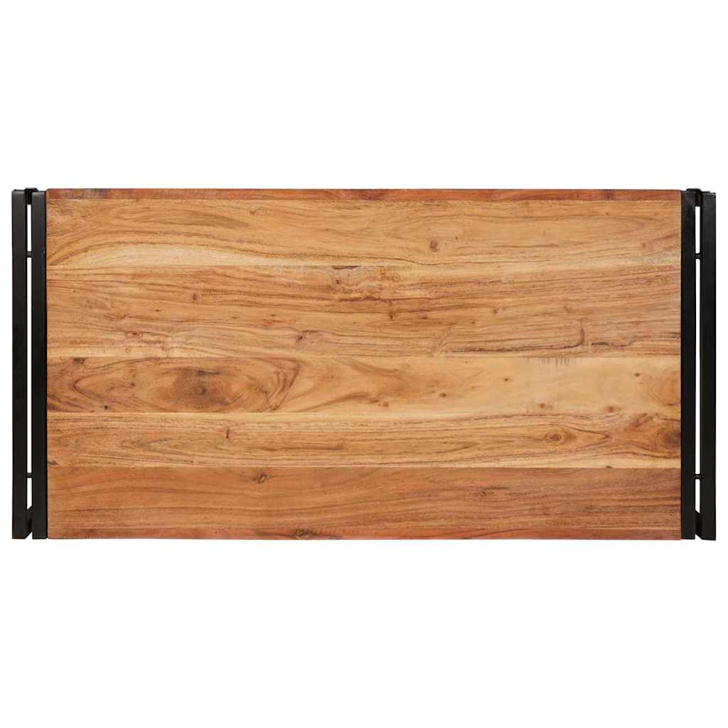 Badregal für Braun 100 x 50 x 23 cm Massivholz Akazie