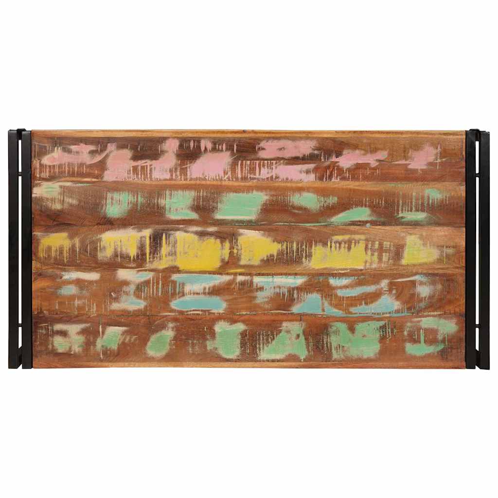 Badregal für Mehrfarbig 100 x 50 x 23 cm Massives Altholz